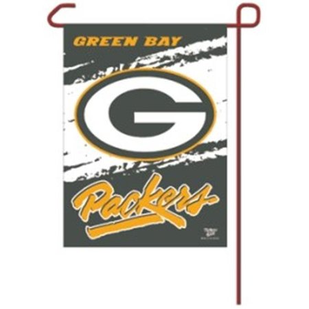 CASEYS Green Bay Packers Flag 12x18 Garden Style 2 Sided 3208508369